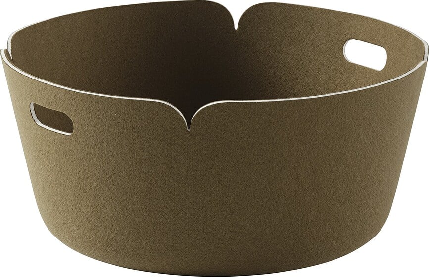 Restore Košara za Pohranu okrugla kaki