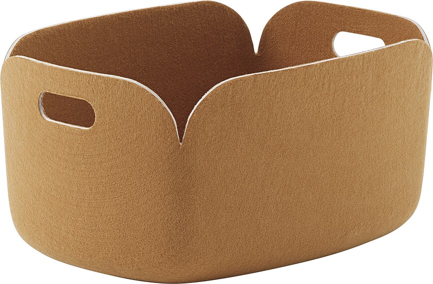 Restore Panier de Rangement 35 x 48 cm, orange