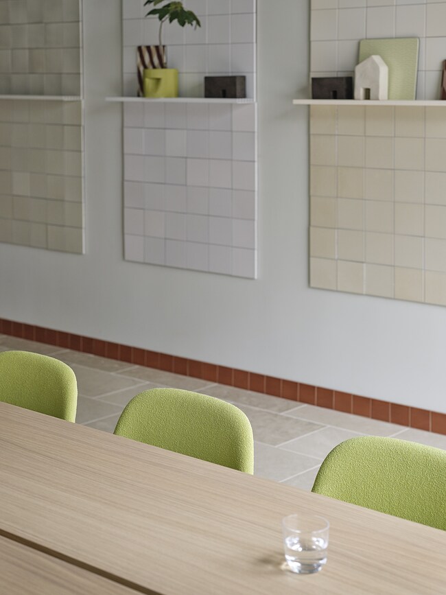 Ridge Cache-pot 15 cm, blanc