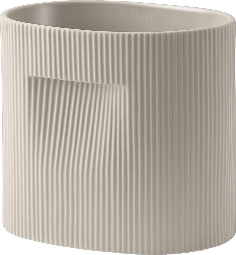 Ridge Tegla za cvijeće 24 cm bež