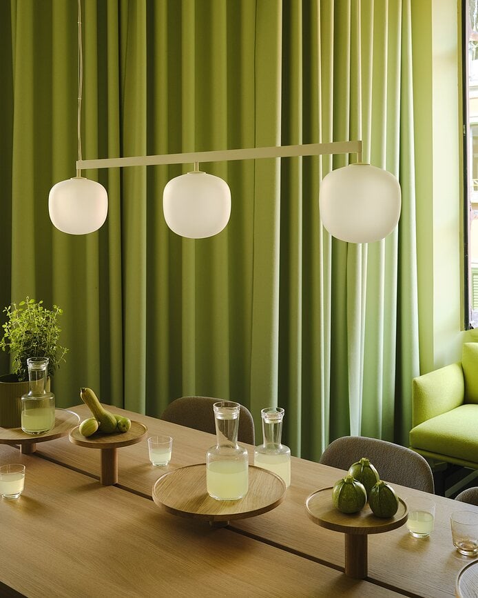 Rime Svjetiljka viseća linearna narančasta