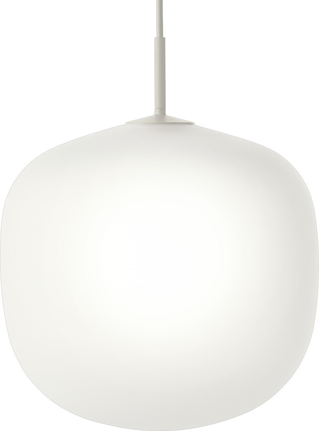 Rime Viseča svetilka, 37 cm, siva