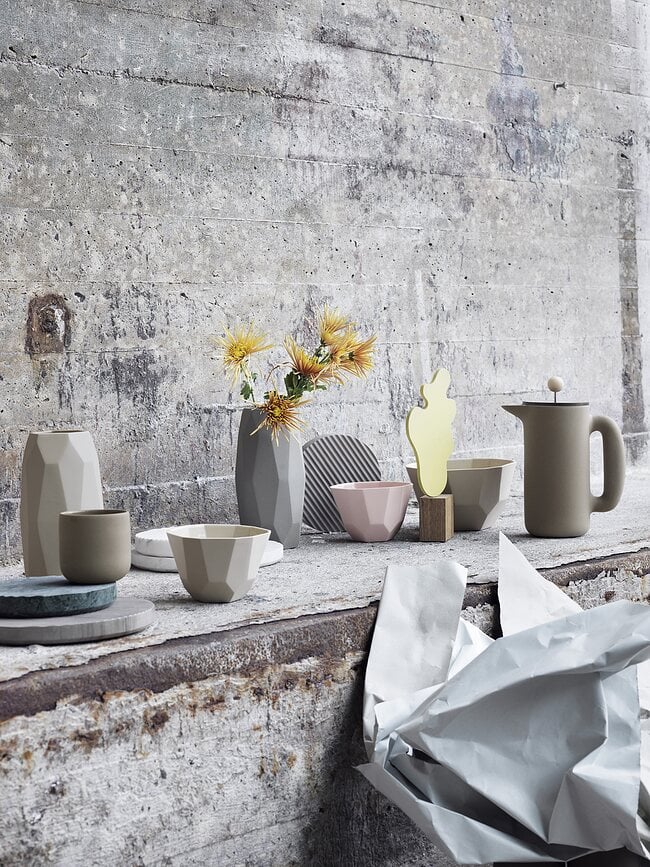 Salvamanteles Groove, 21,6 cm, gris