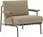 Settle Gartensessel braun