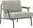 Settle Gartensessel braungrau
