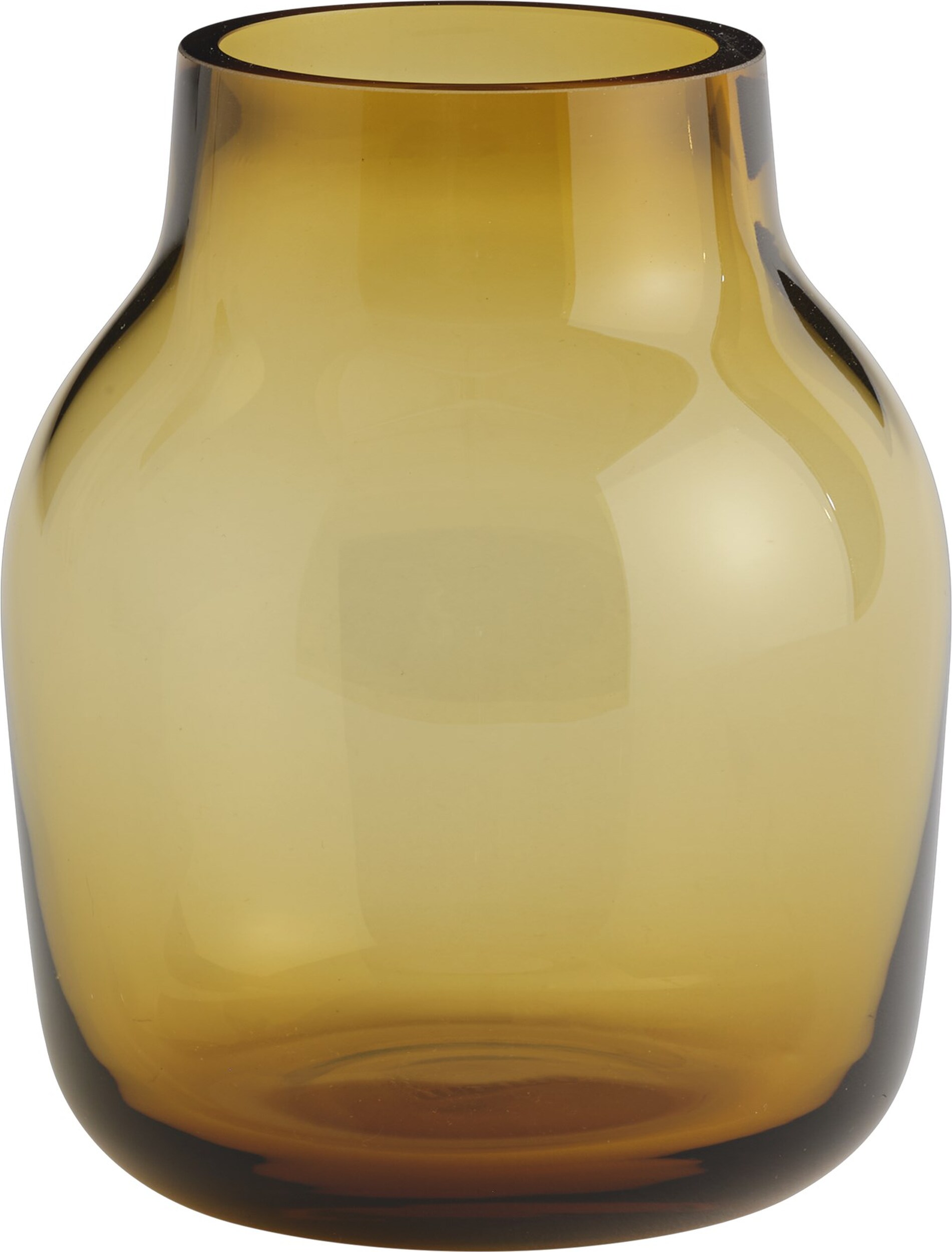 Silent Vase 13,4 cm orangefarben