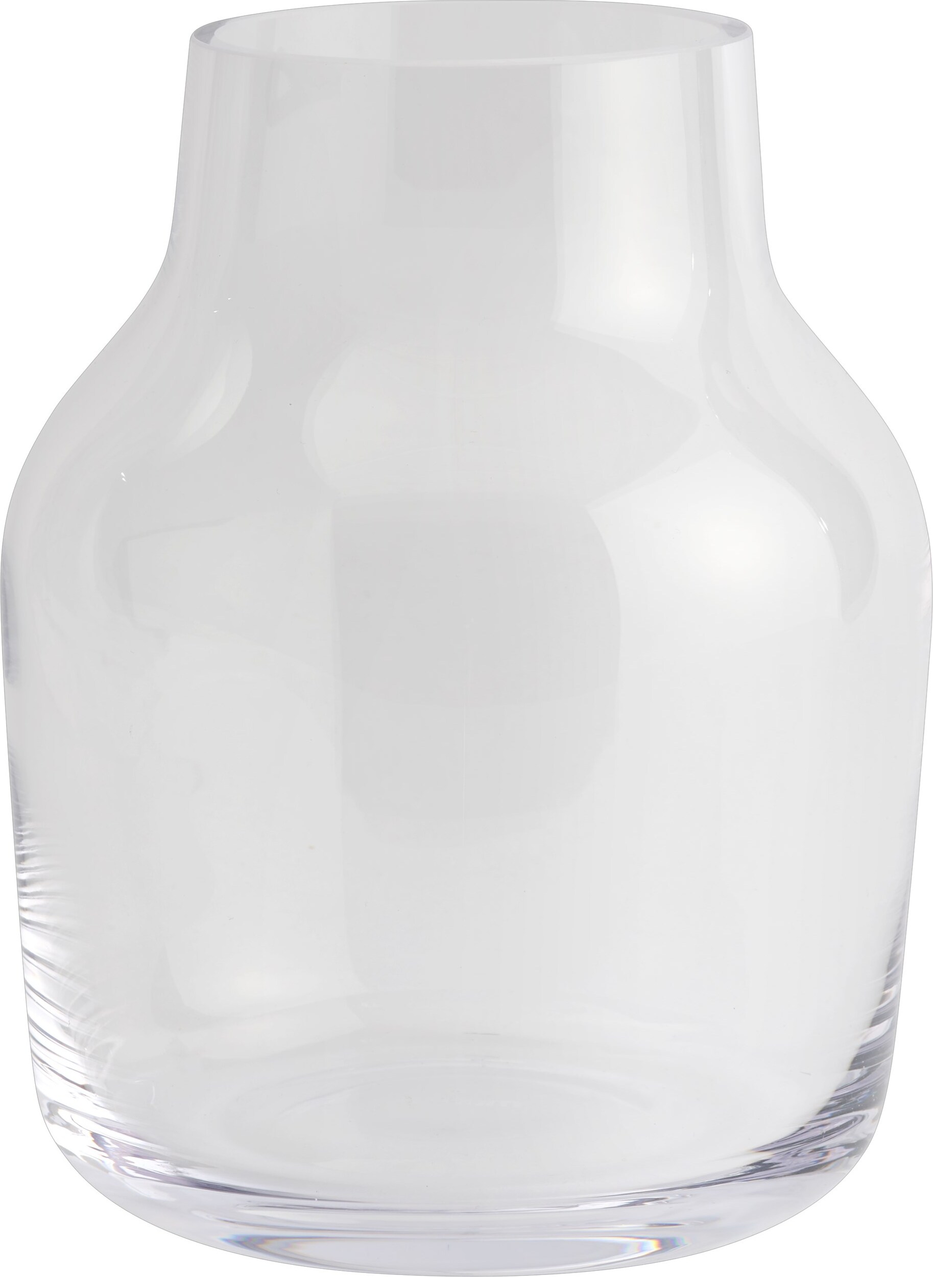 Silent Vase 19 cm durchsichtig