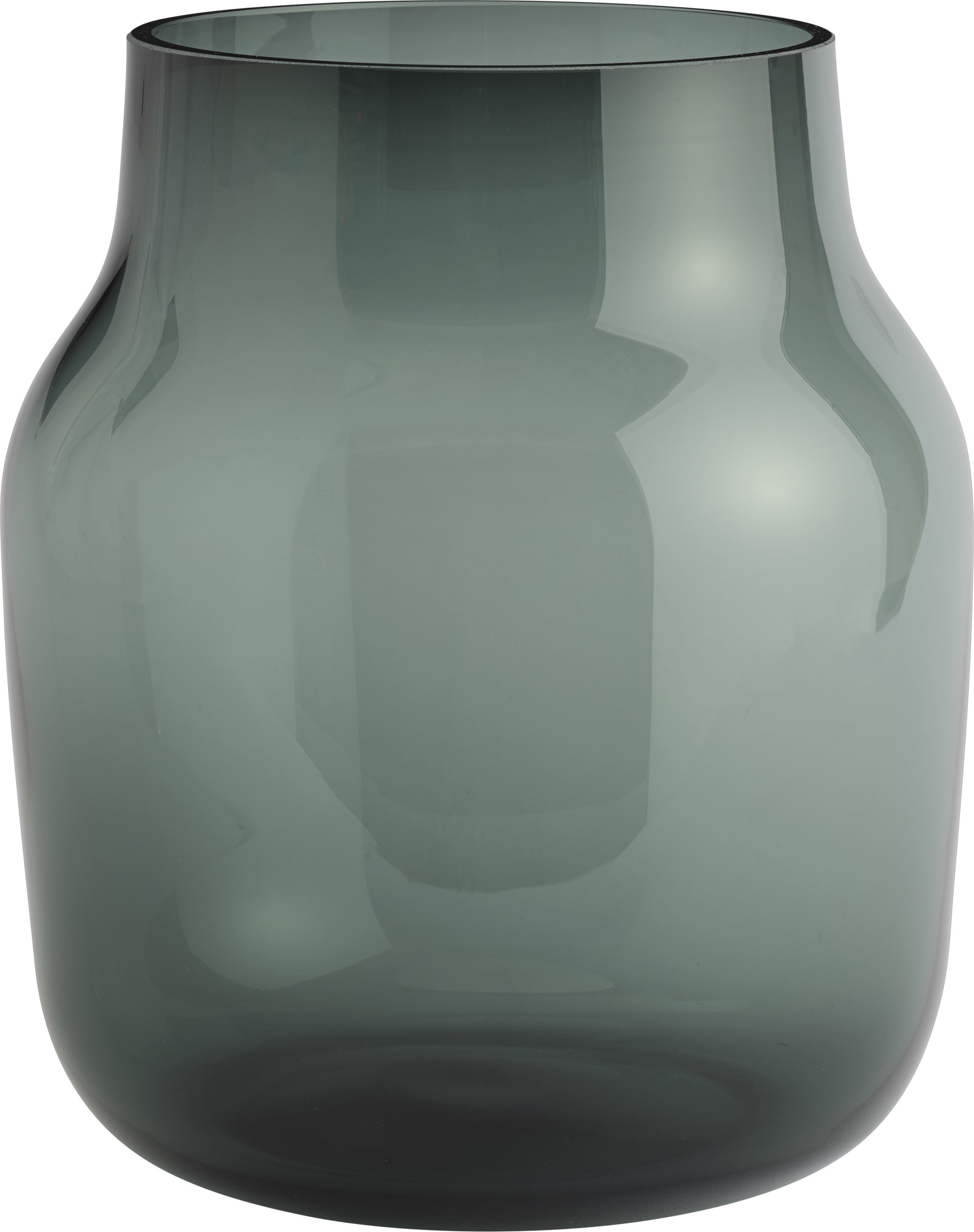 Silent Vase 23 cm dunkelgrün