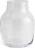 Silent Vaza 19 cm transparentna