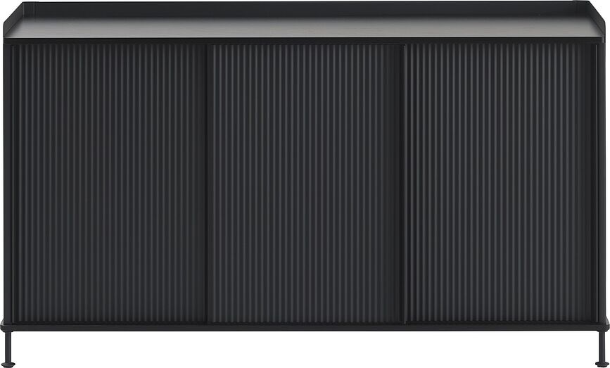 Skrinka Enfold 148 cm čierna