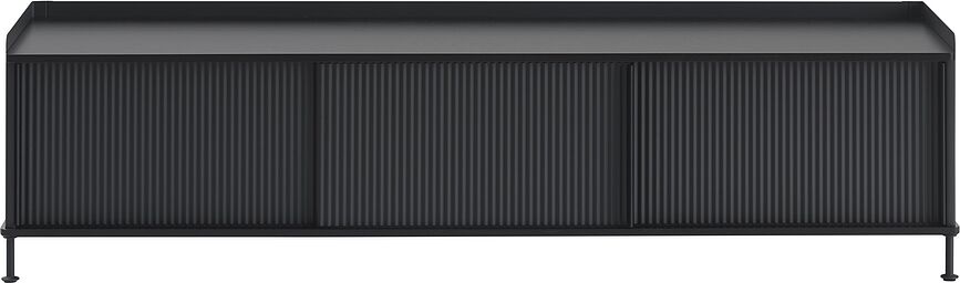 Skrinka Enfold 186 cm čierna