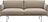 Sofa dwuosobowa Outline Ecriture 240 nogi aluminium