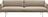 Sofa trzyosobowa Outline Ecriture 240 nogi aluminium