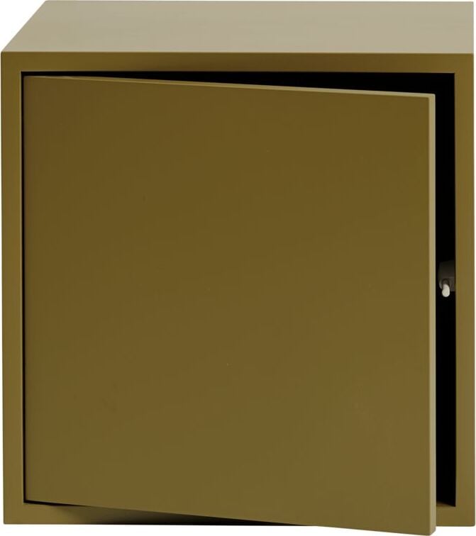 Stacked Modularer Wandschrank M braungrün