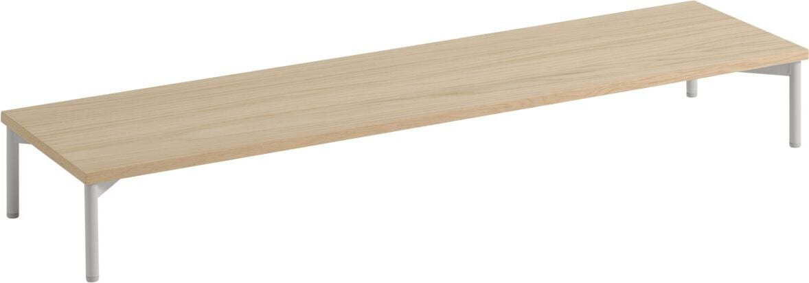 Stacked Podium Erhöhung 131 cm helle Eiche auf Füßen