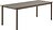 Stół ogrodowy Linear 200 x 75 cm taupe