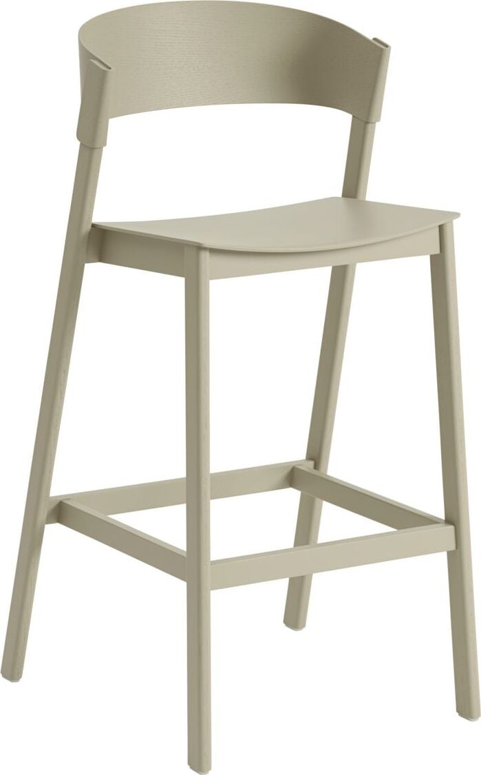 Stołek barowy Cover 75 cm beżowy