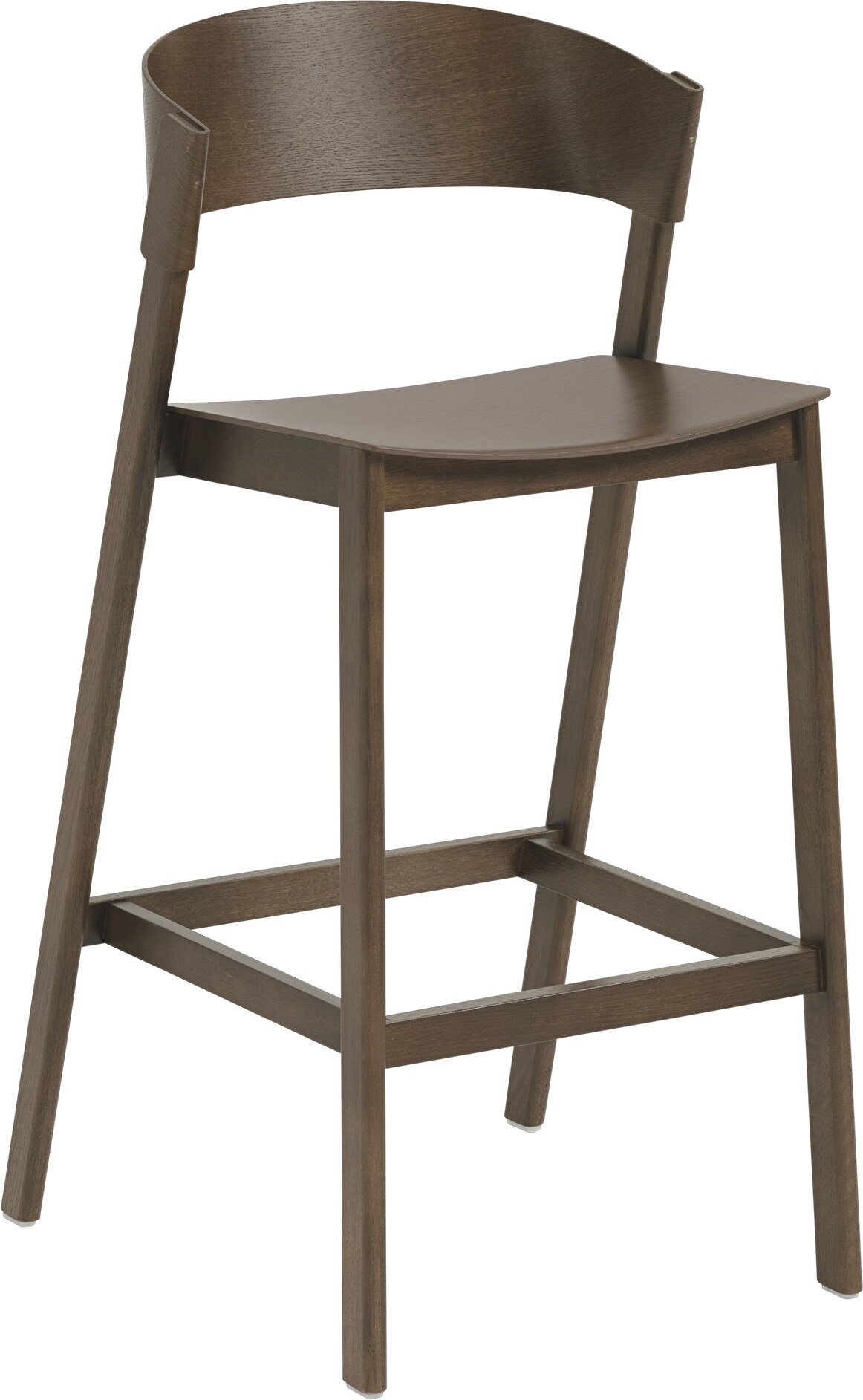 Stołek barowy Cover 75 cm ciemny brąz