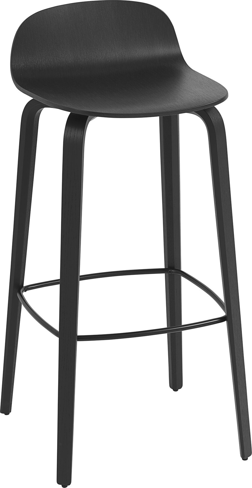 Stołek barowy Visu 75 cm czarny