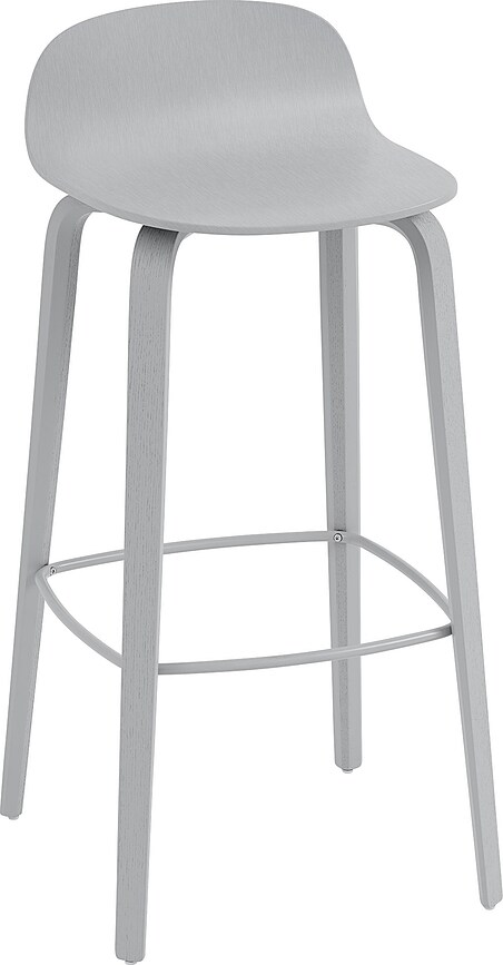 Stolička barová Visu 75 cm sivá