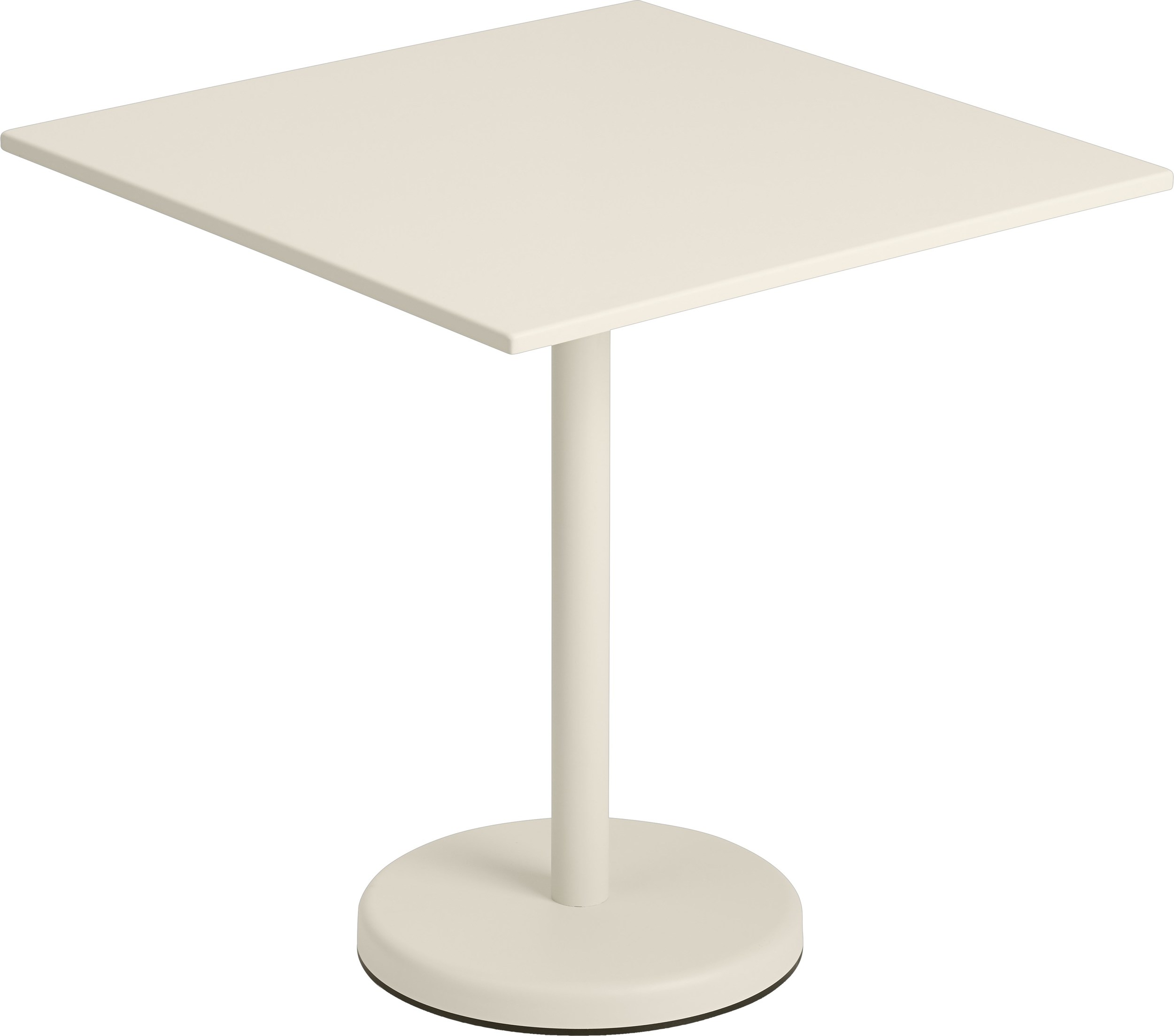 Stolik kawowy Linear 70 x 73 cm biały