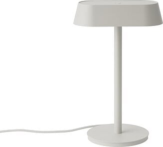 Stolná lampa Linear sivá