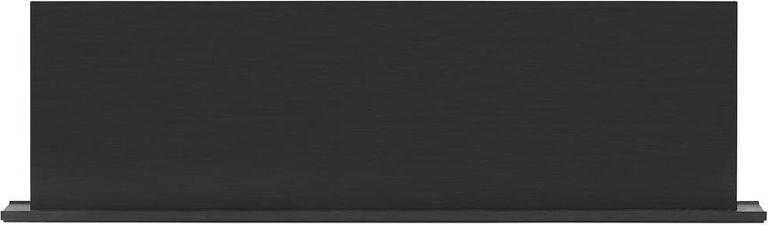 Stolová priečka Linear System 125 cm čierna