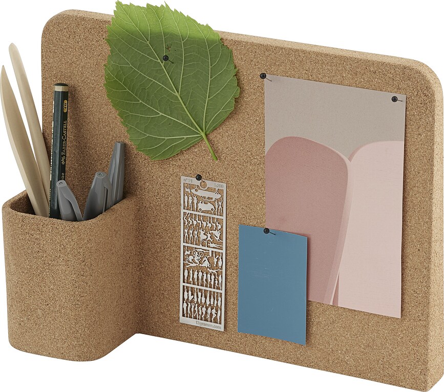 Tablero de corcho Story, con organizador