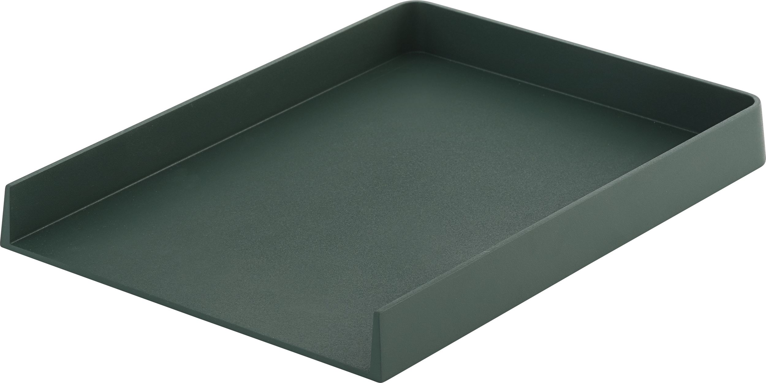 Taca do organizera na biurko Arrange 32 x 25 cm ciemnozielona