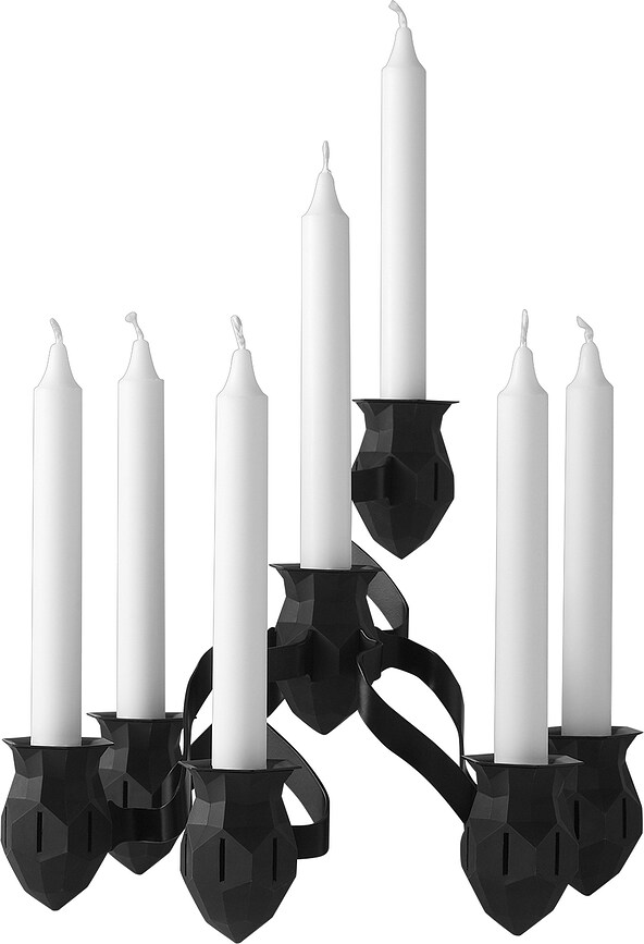 The More The Merrier Κηροπήγιο, μαύρο