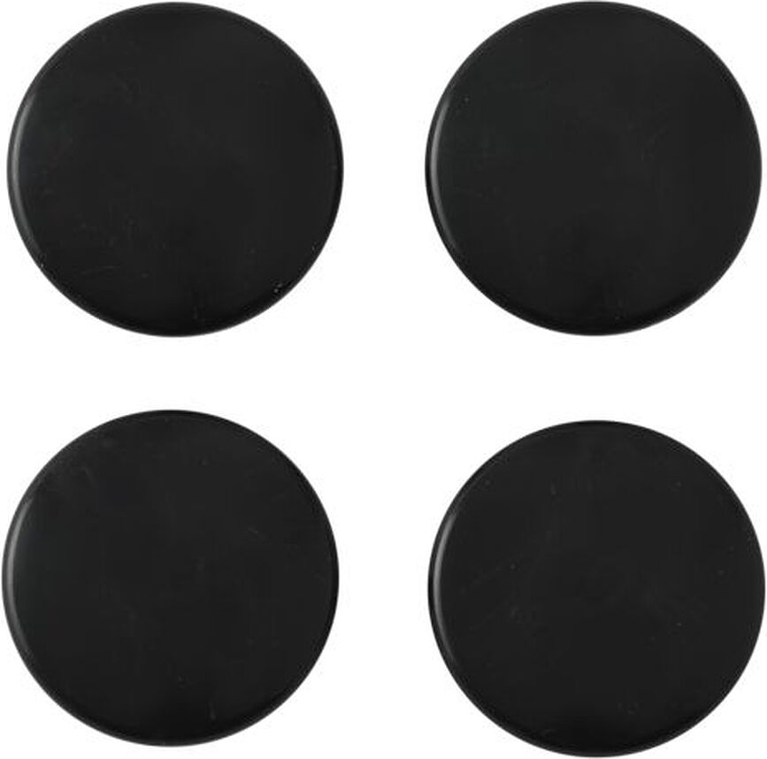 Topes para Patas de Silla Loft, negros, 4 unidades