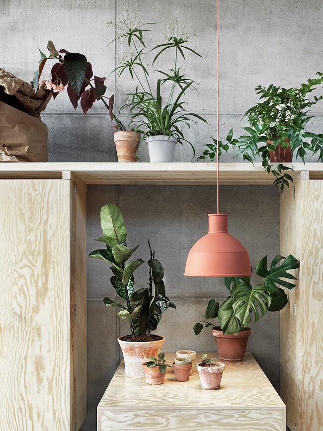 Unfold Viseča svetilka, oranžna