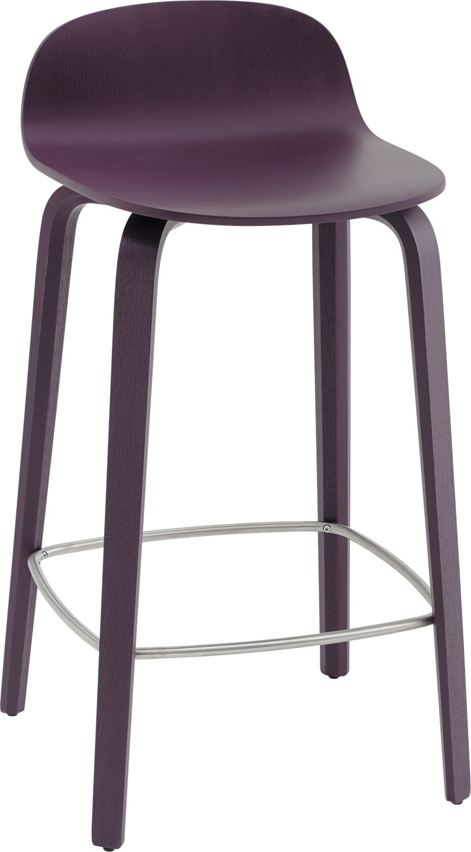 Visu Hocker 65 cm, pflaumenfarben