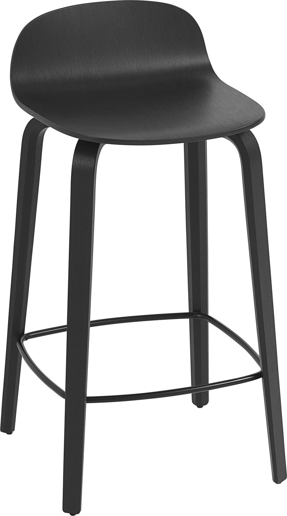 Visu Hocker 65 cm schwarz