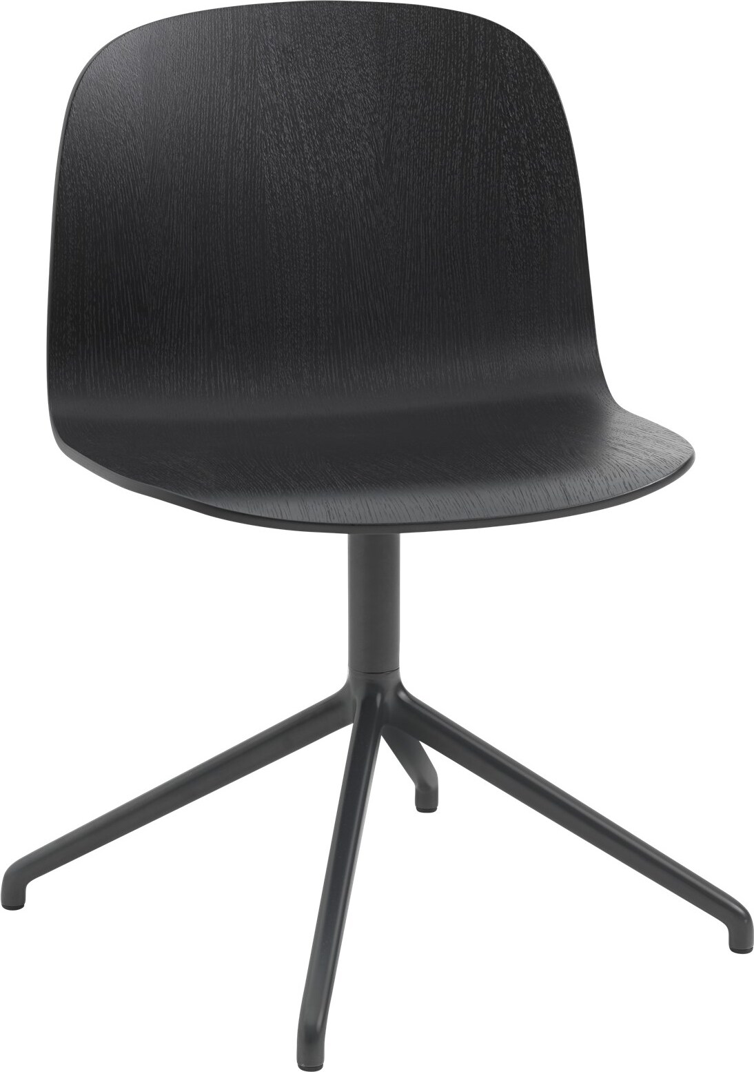 Visu Wide Swivel Drehstuhl schwarz