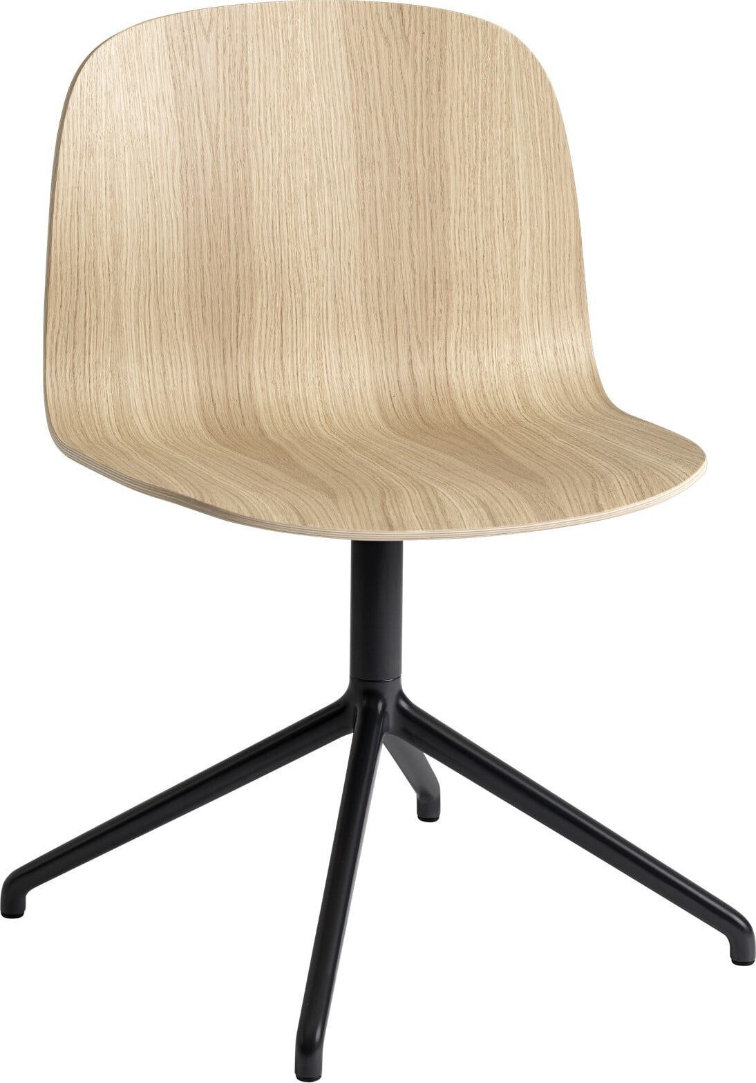 Visu Wide Swivel Stuhl helle Eiche