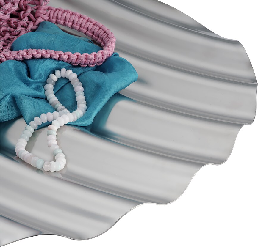 Wave Δίσκος διακοσμητικός, ατσάλινος