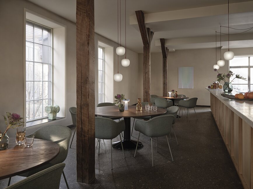 Wave Plateau décoratif, en acier