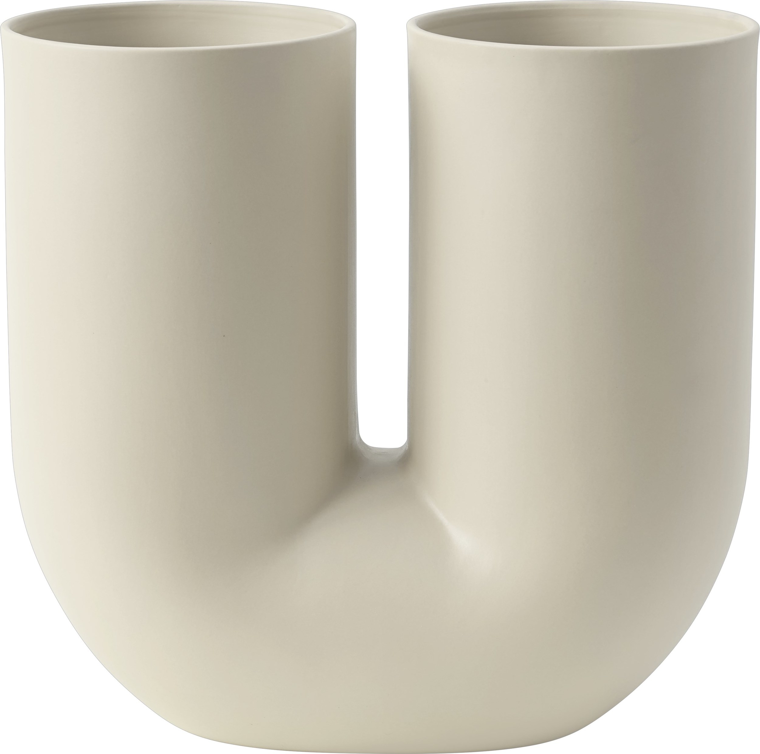 Wazon Kink 26 cm piaskowy