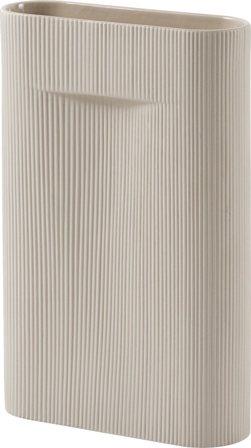 Wazon Ridge 48,5 cm beżowy