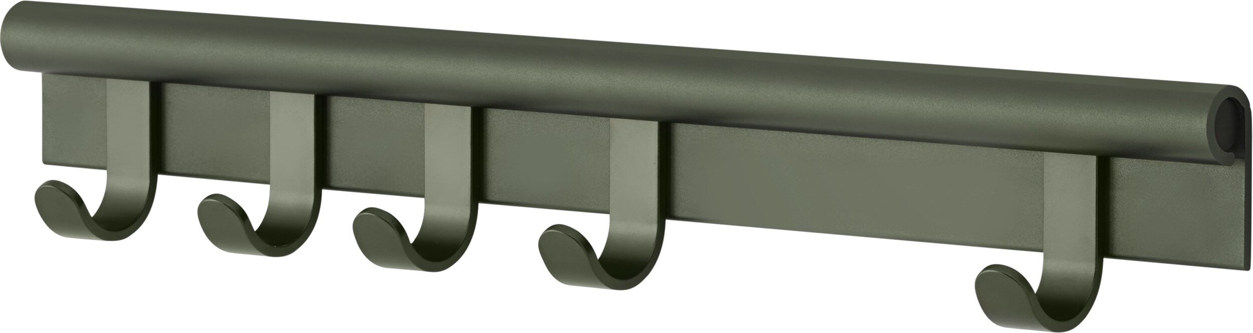 Wieszak listwa Coil 60 cm ciemnozielony