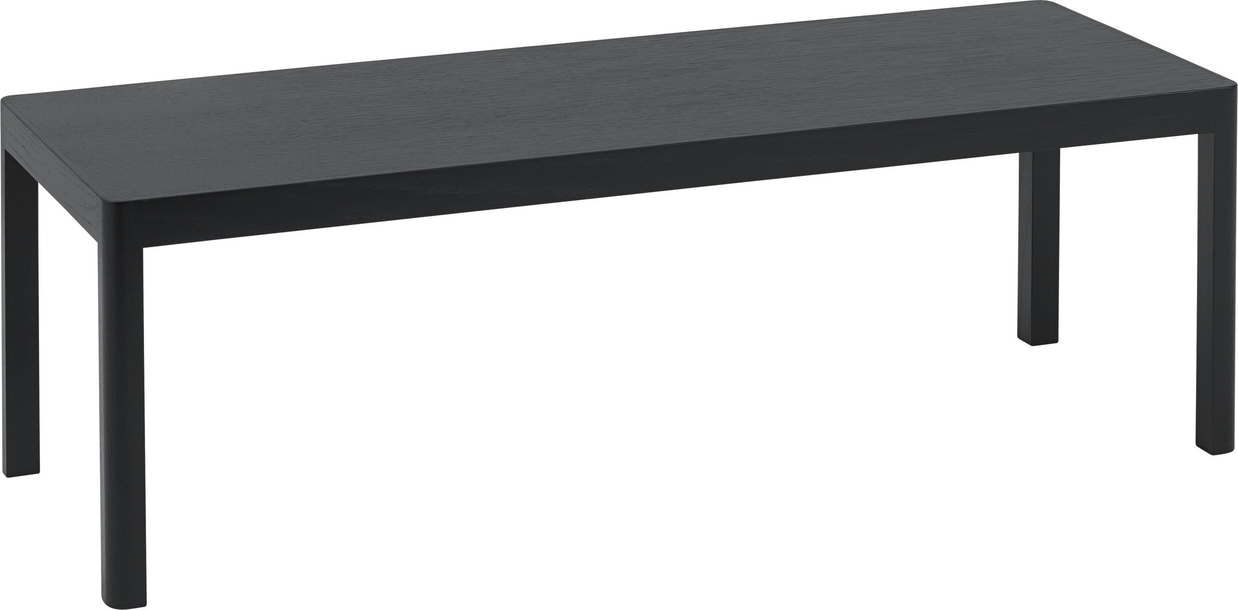Workshop Kaffeetisch 120 x 43 cm schwarz