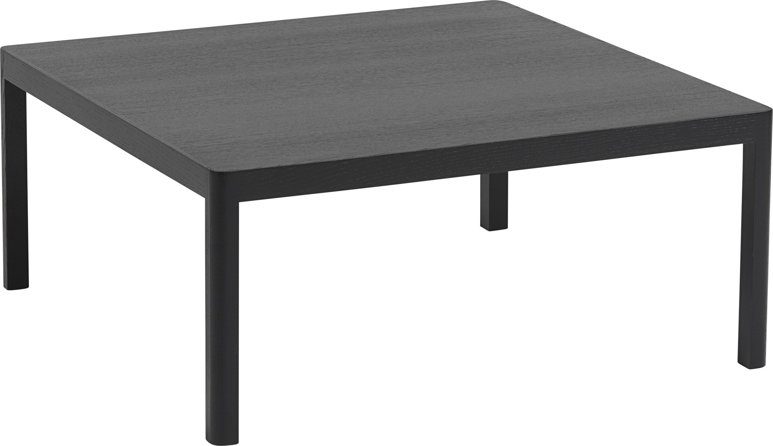 Workshop Kaffeetisch 86 x 86 cm schwarz
