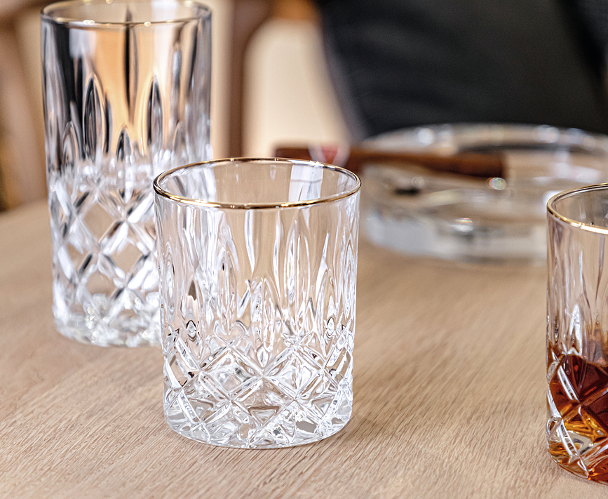 Noblesse Gold Verres 375 ml, Lot de 2