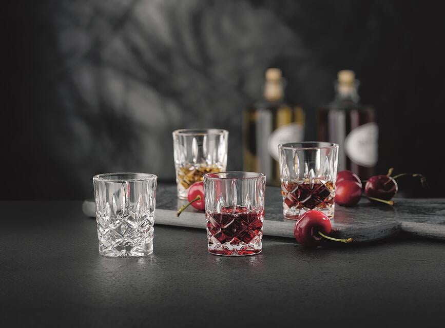 Noblesse Verres à Whisky 295 ml, Lot de 4