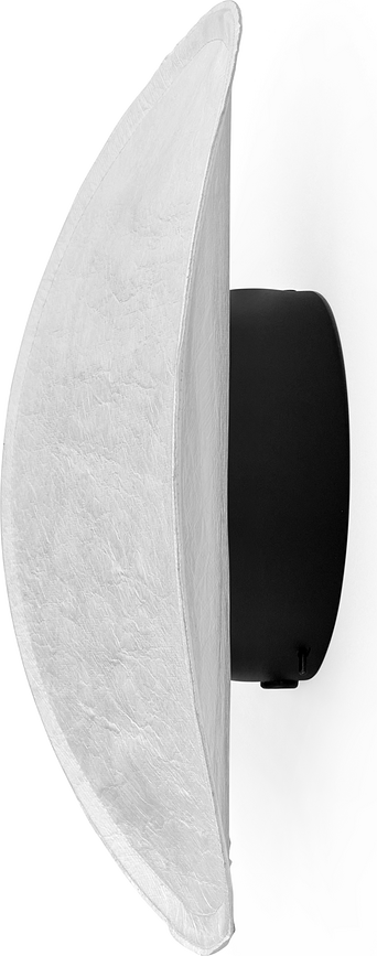 Aplique de pared Tense, blanco y negro