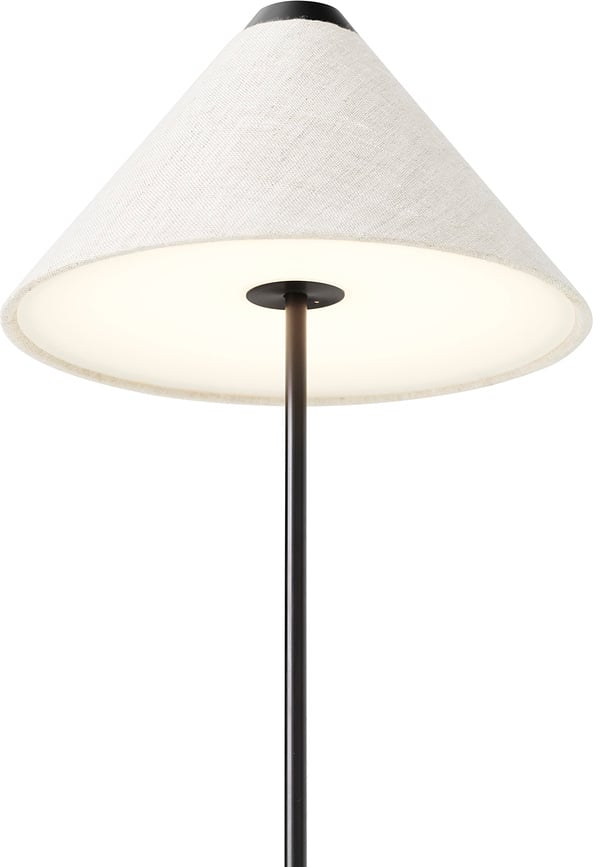 Brolly Namizna svetilka brezžična, črna