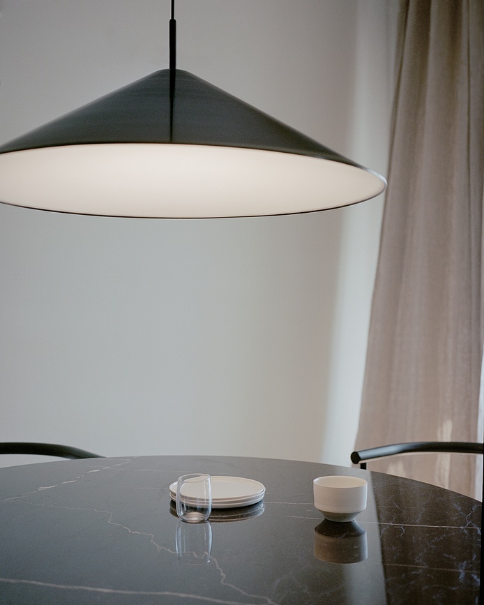 Brolly Viseća Lampa 90 cm crna