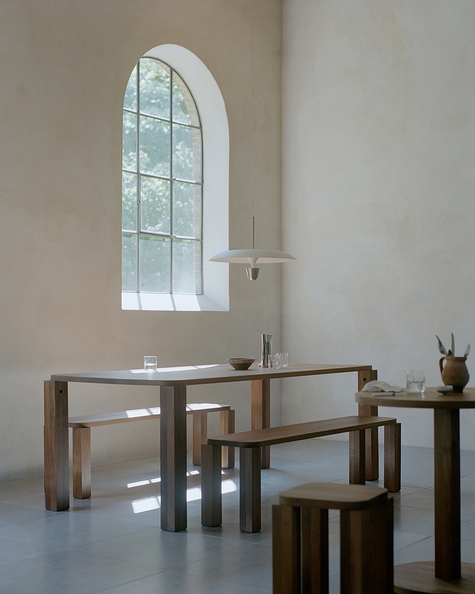 Kantarell Suspension 55 cm, blanche