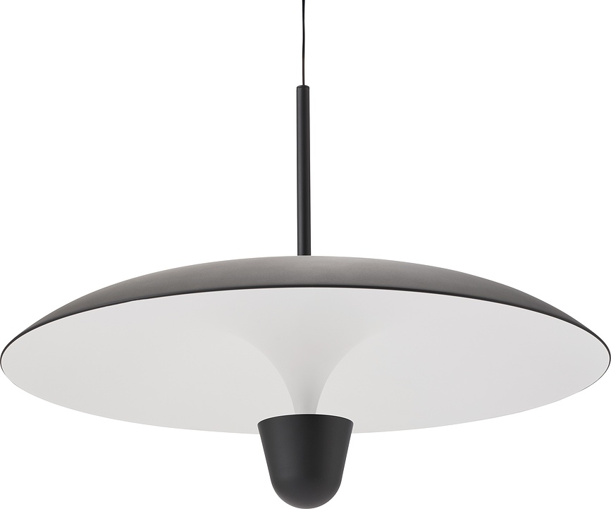 Kantarell Viseča svetilka, 55 cm, bela